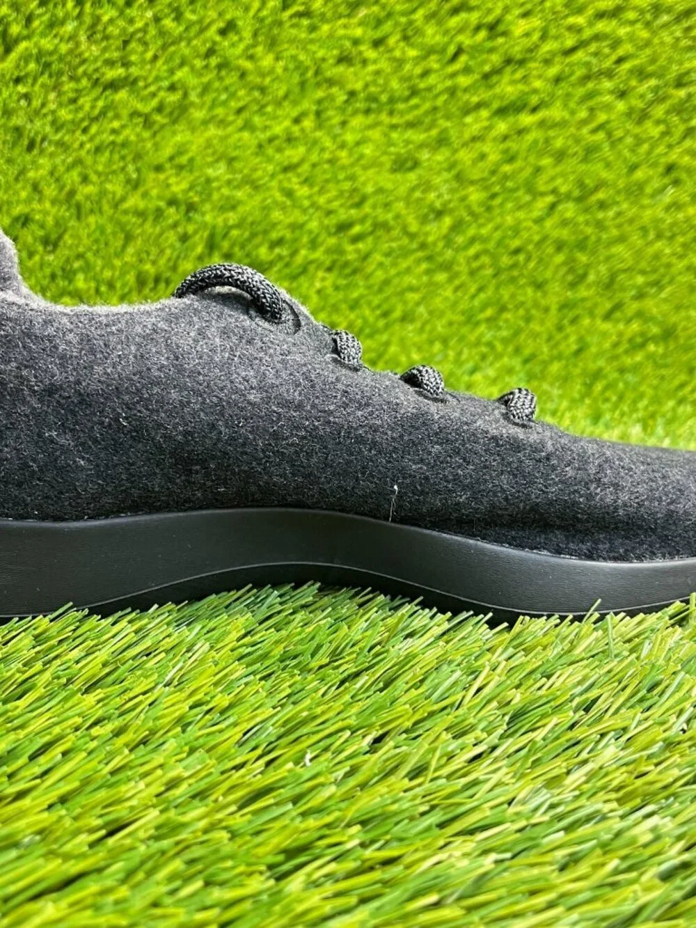 Allbirds Wool Runners Womens Size 7‎ Black Athletic Running Shoes Sneakers